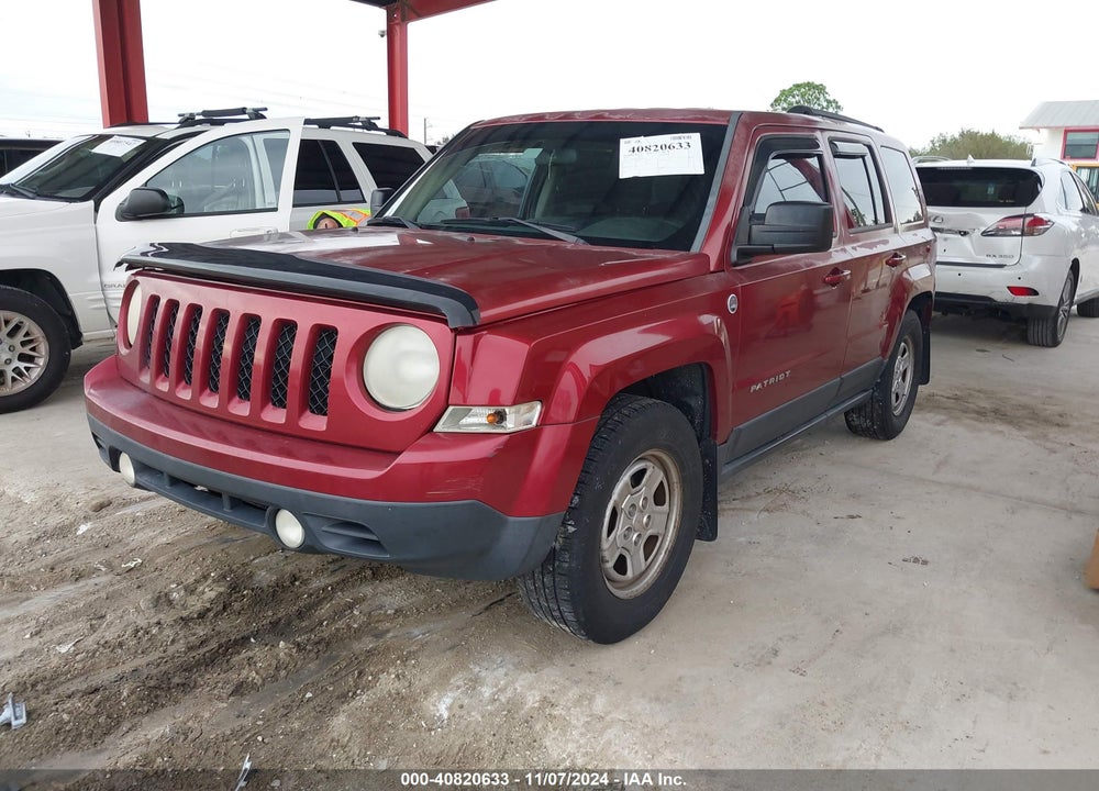 2014 JEEP PATRIOT SPORT VIN: 1C4NJPBA6ED545542