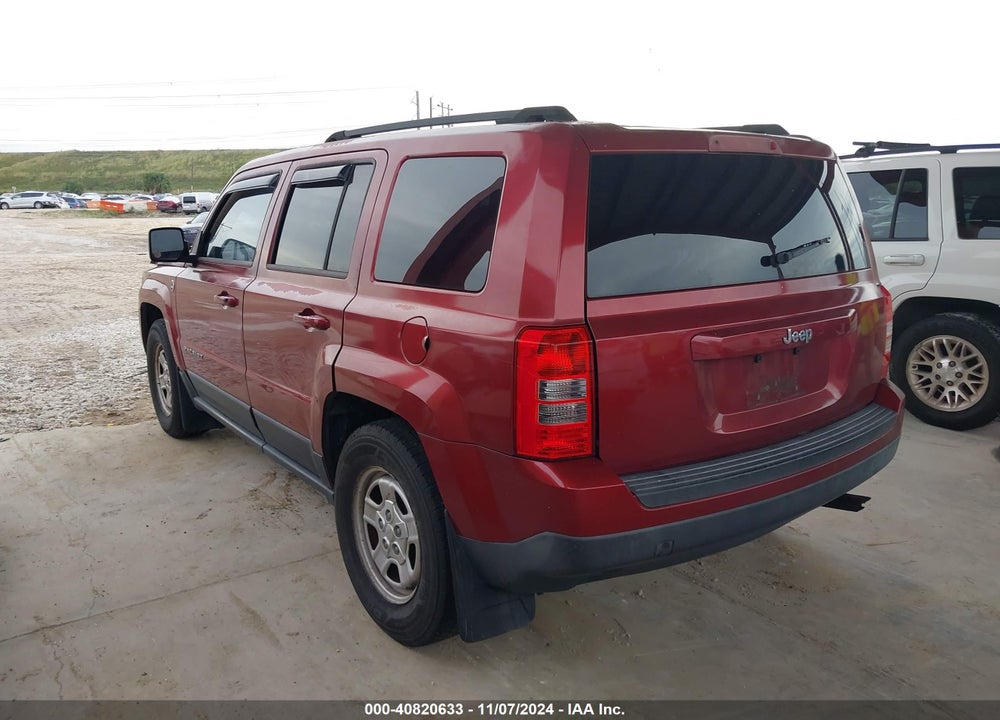2014 JEEP PATRIOT SPORT VIN: 1C4NJPBA6ED545542