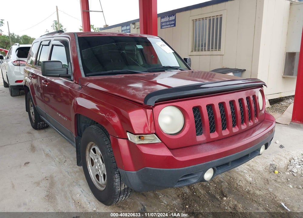 2014 JEEP PATRIOT SPORT VIN: 1C4NJPBA6ED545542