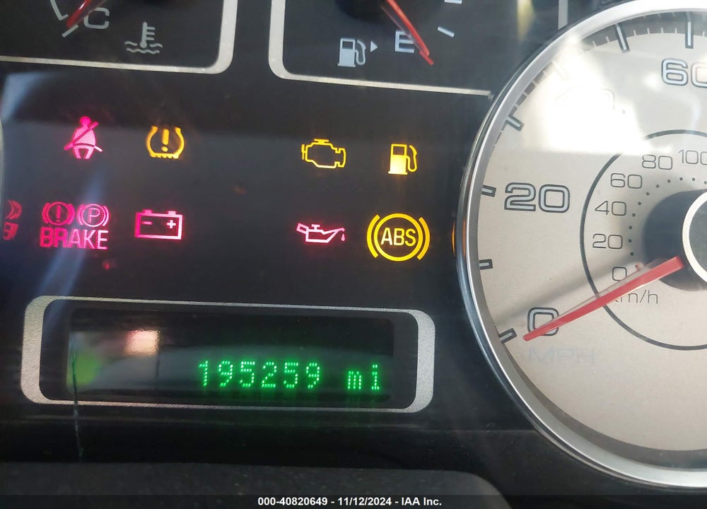 2009 FORD TAURUS LIMITED VIN: 1FAHP25W49G119008