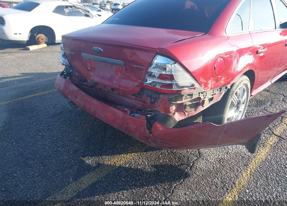 2009 FORD TAURUS LIMITED VIN: 1FAHP25W49G119008