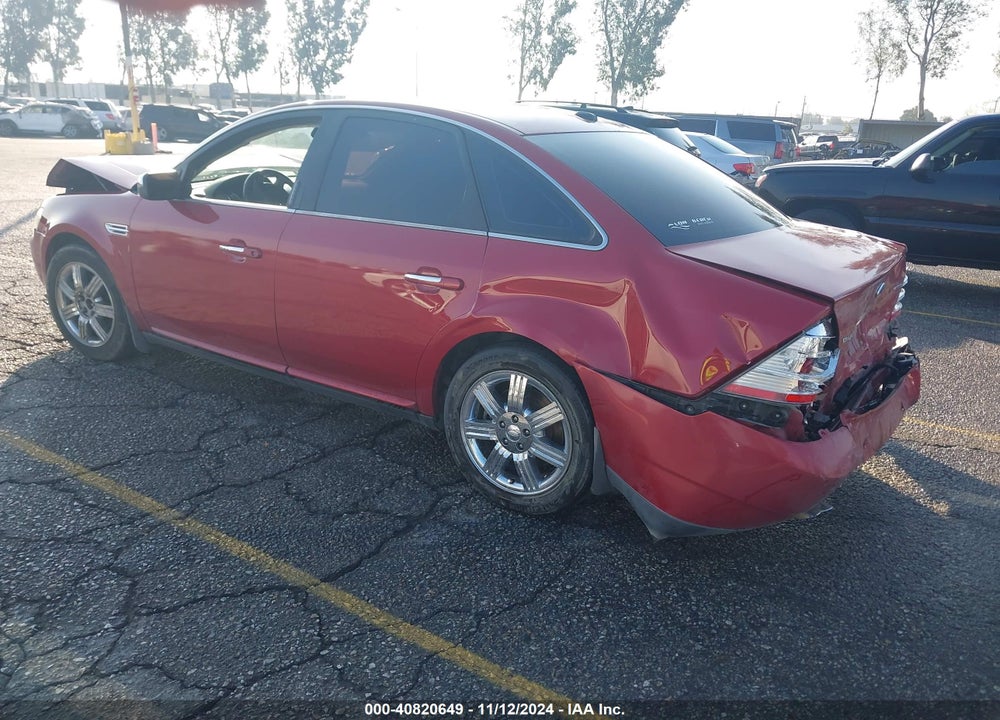 2009 FORD TAURUS LIMITED VIN: 1FAHP25W49G119008