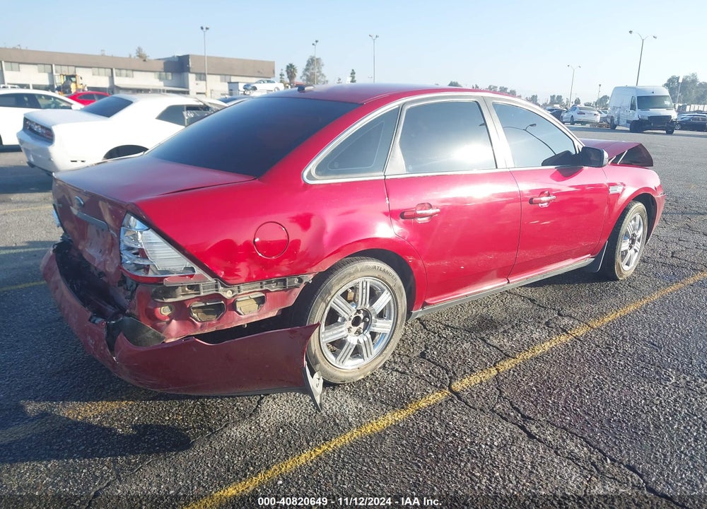 2009 FORD TAURUS LIMITED VIN: 1FAHP25W49G119008