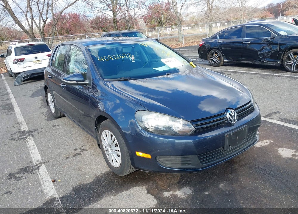 2013 VOLKSWAGEN GOLF 2.5L 4-DOOR VIN: WVWDB7AJ6DW139967
