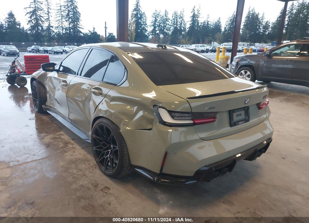 2023 BMW M3 COMPETITION XDRIVE VIN: WBS43AY0XPFR43712