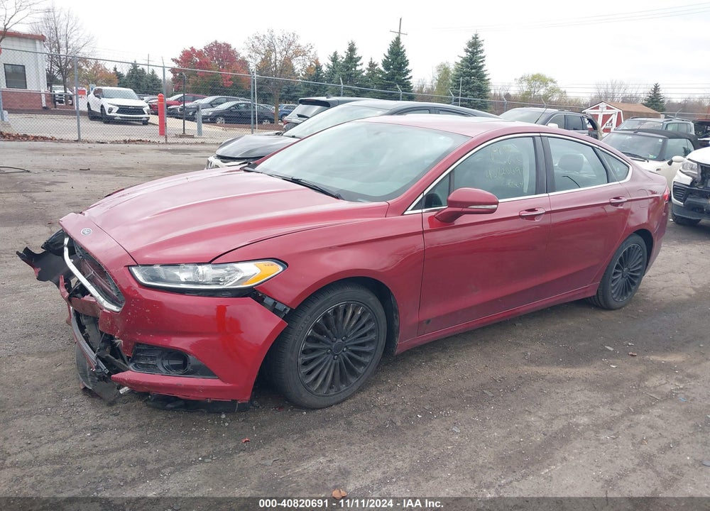 2014 FORD FUSION TITANIUM VIN: 3FA6P0K90ER360903
