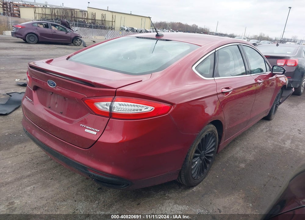 2014 FORD FUSION TITANIUM VIN: 3FA6P0K90ER360903