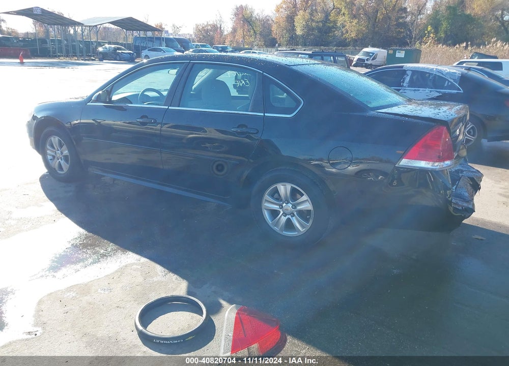 2013 CHEVROLET IMPALA LS VIN: 2G1WF5E37D1248760