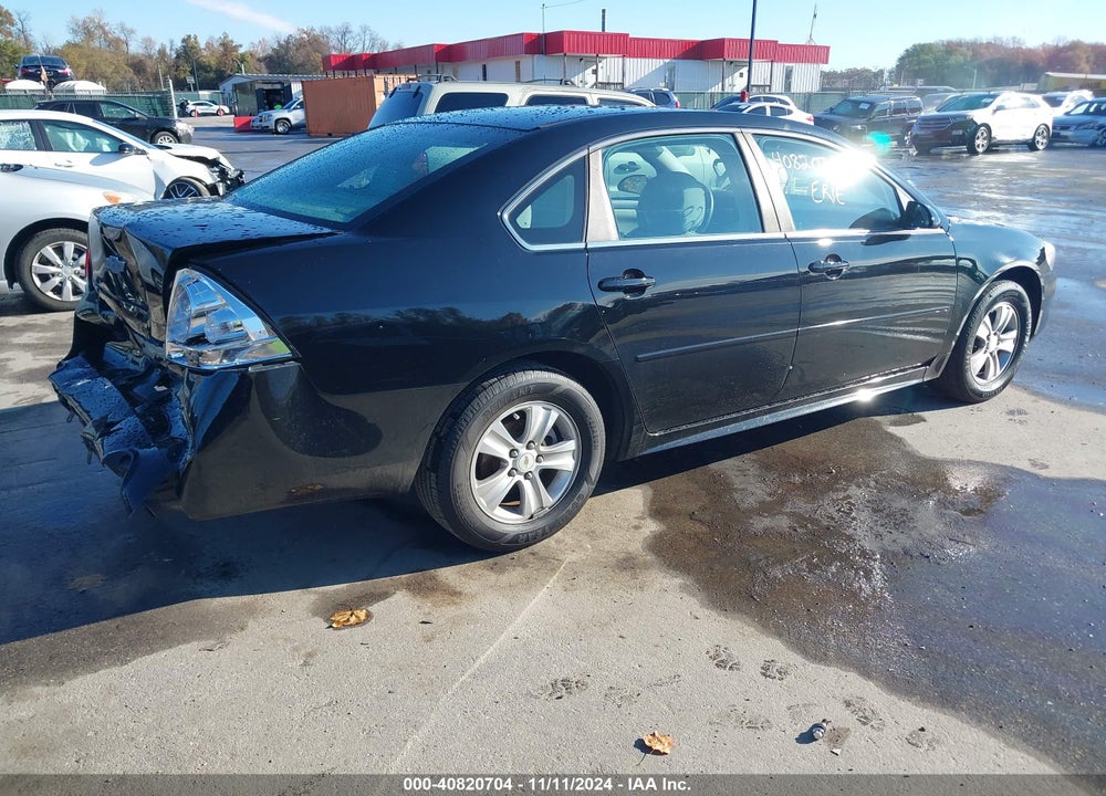 2013 CHEVROLET IMPALA LS VIN: 2G1WF5E37D1248760