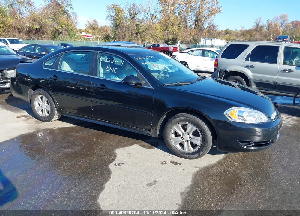 2013 CHEVROLET IMPALA LS VIN: 2G1WF5E37D1248760