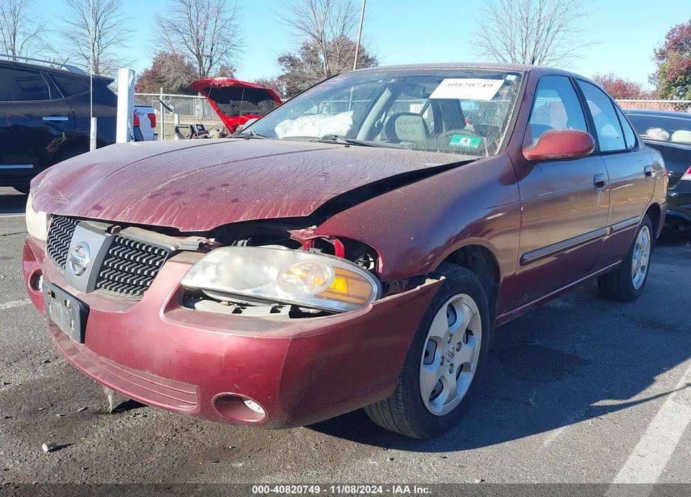 2005 NISSAN SENTRA 1.8S VIN: 3N1CB51D15L540458
