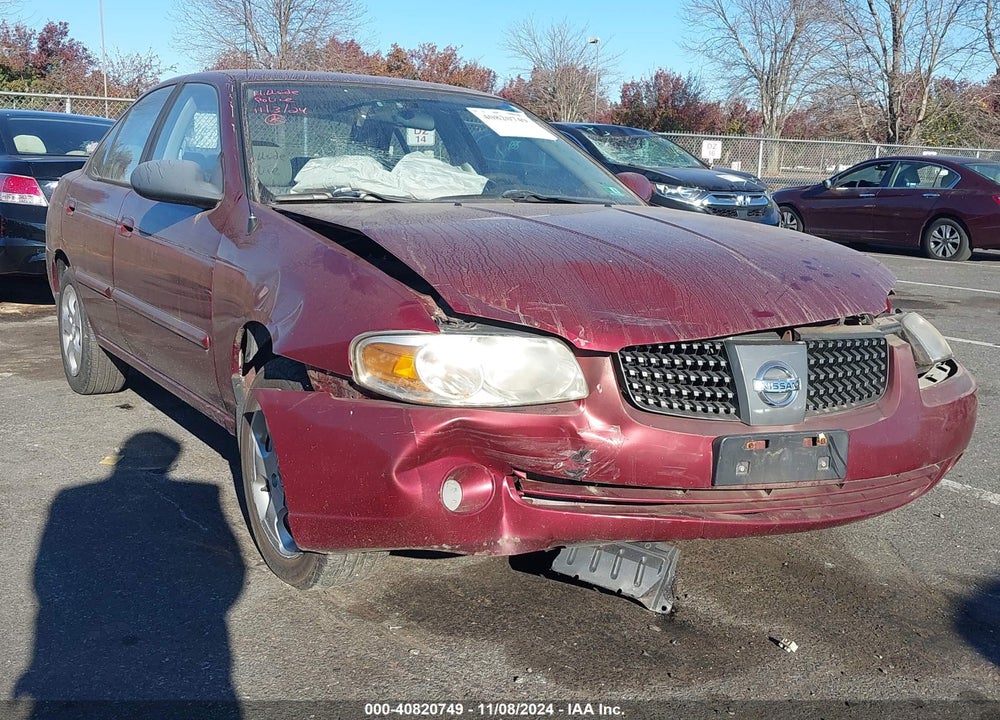 2005 NISSAN SENTRA 1.8S VIN: 3N1CB51D15L540458