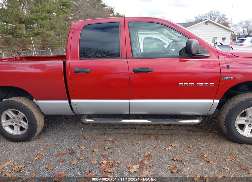 2007 DODGE RAM 1500 SLT/TRX4 OFF ROAD/SPORT VIN: 1D7HU18217J617503