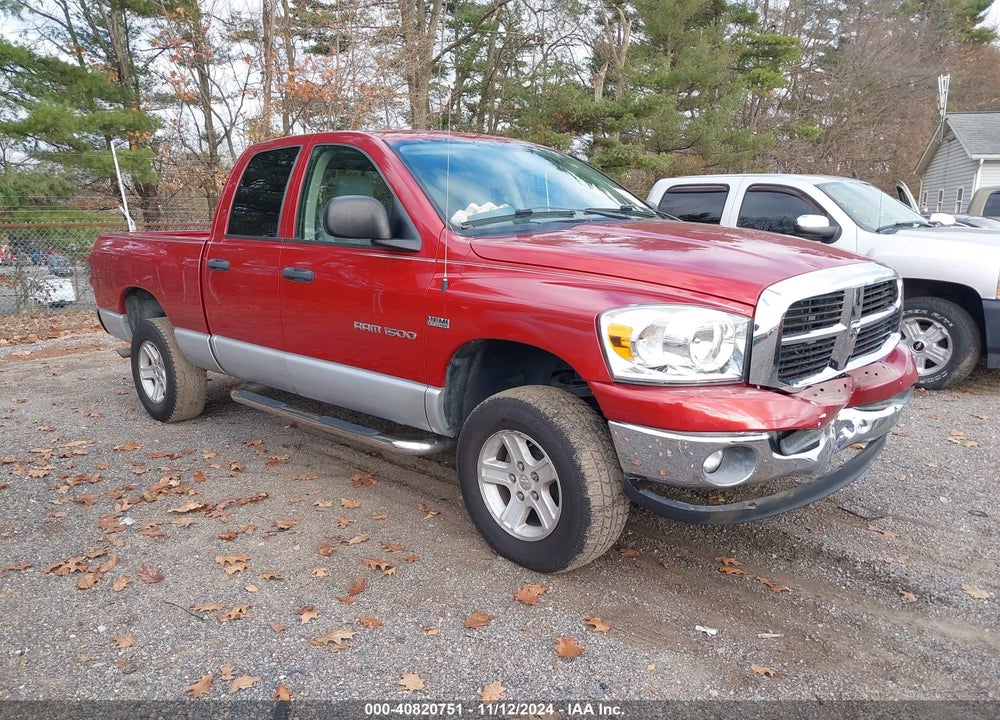 2007 DODGE RAM 1500 SLT/TRX4 OFF ROAD/SPORT VIN: 1D7HU18217J617503
