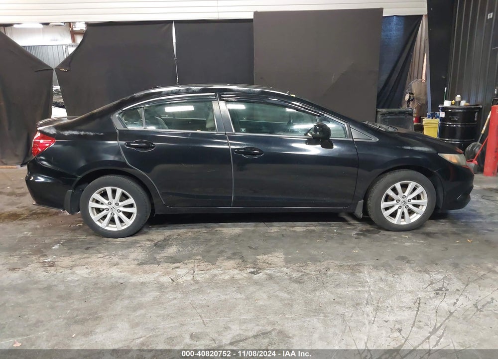 2012 HONDA CIVIC EX-L VIN: 2HGFB2F9XCH513862