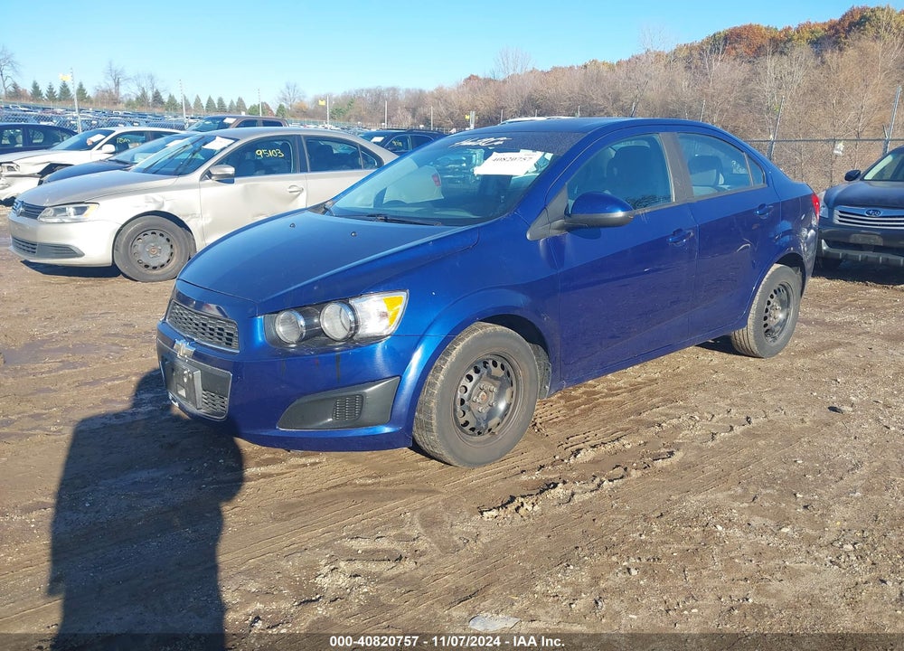 2013 CHEVROLET SONIC LS AUTO VIN: 1G1JA5SH0D4186048