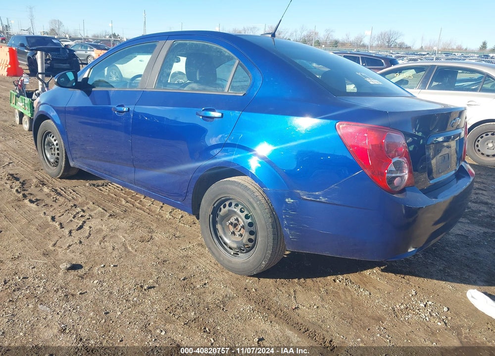 2013 CHEVROLET SONIC LS AUTO VIN: 1G1JA5SH0D4186048