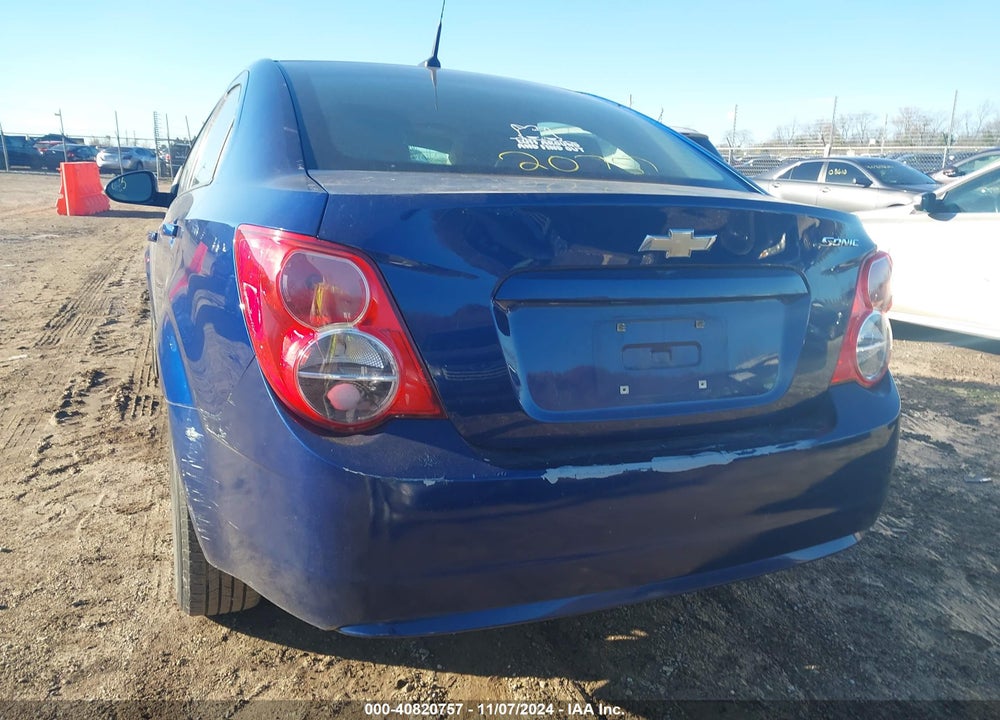 2013 CHEVROLET SONIC LS AUTO VIN: 1G1JA5SH0D4186048