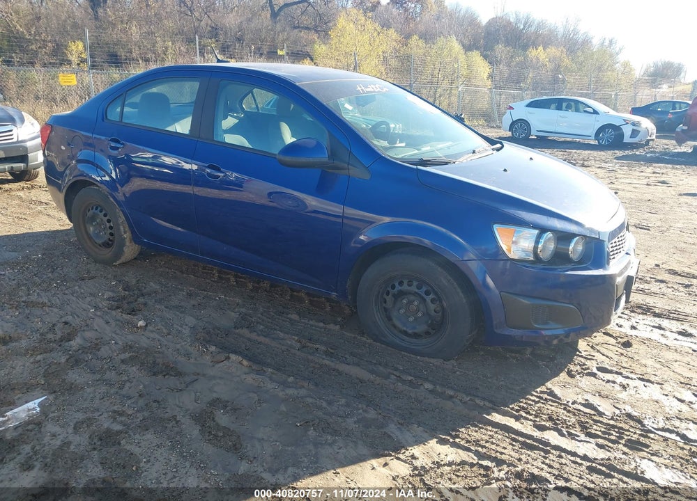 2013 CHEVROLET SONIC LS AUTO VIN: 1G1JA5SH0D4186048