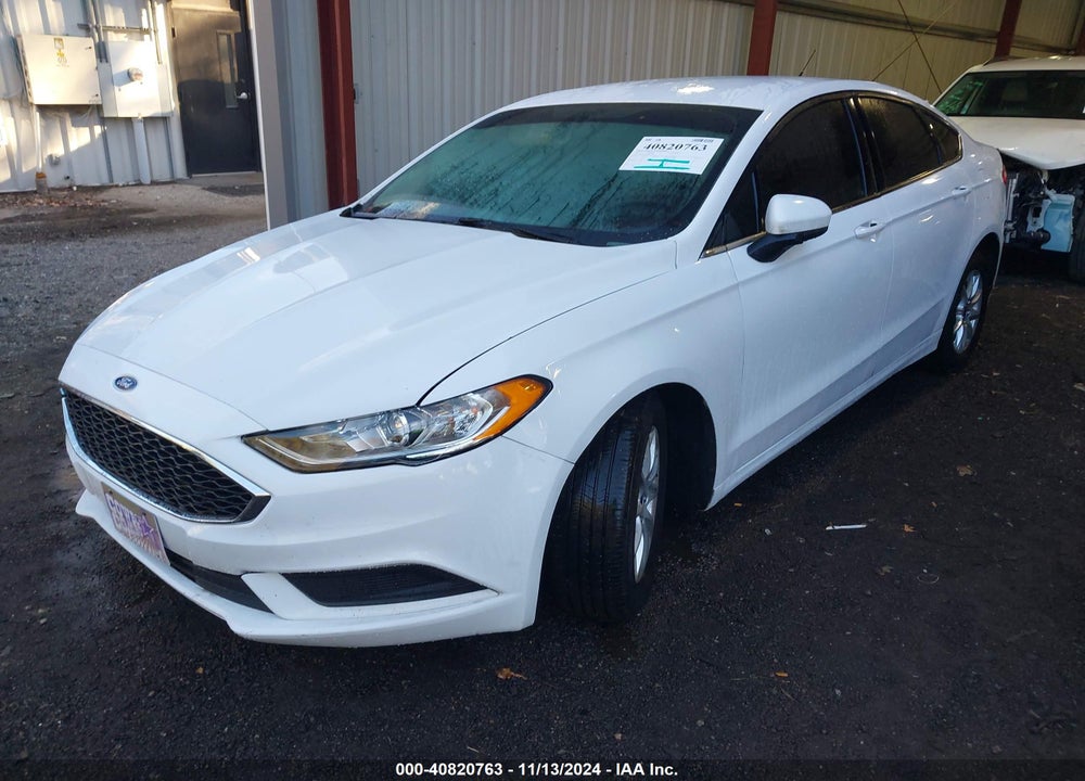 2017 FORD FUSION S VIN: 3FA6P0G78HR145667