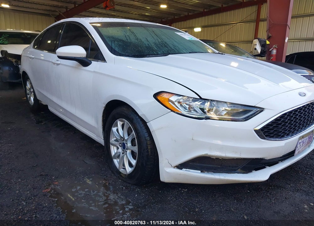 2017 FORD FUSION S VIN: 3FA6P0G78HR145667