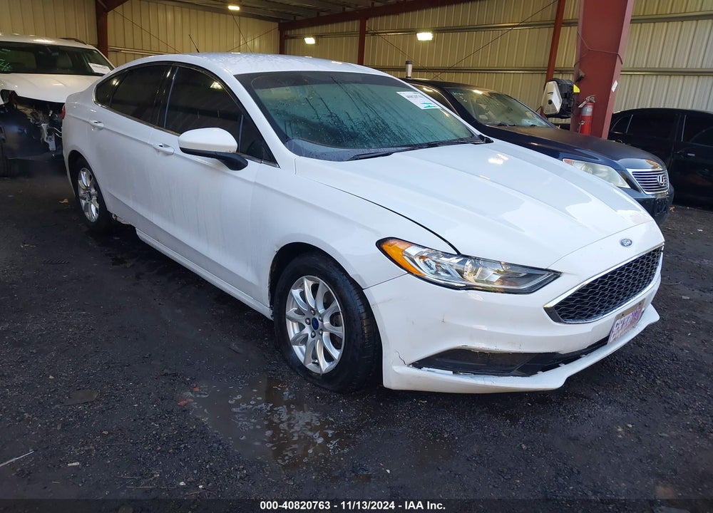 2017 FORD FUSION S VIN: 3FA6P0G78HR145667