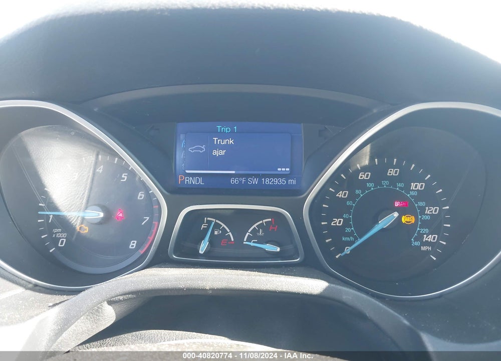 2013 FORD FOCUS SE VIN: 1FADP3F27DL175850