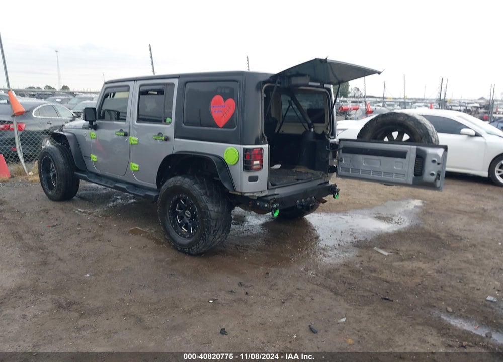 2016 JEEP WRANGLER UNLIMITED RUBICON VIN: 1C4BJWFGXGL105926