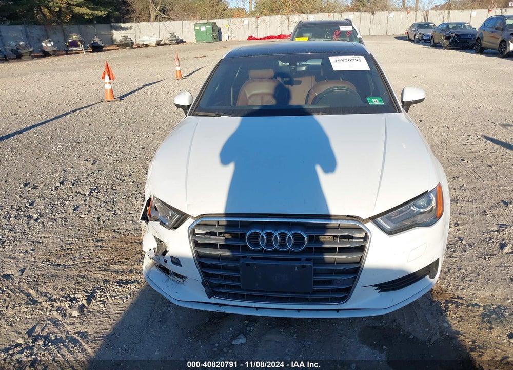 2016 AUDI A3 2.0T PREMIUM VIN: WAUB8GFF0G1107489