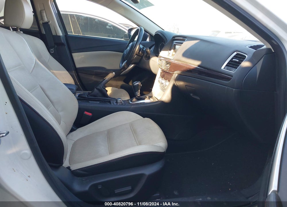 2015 MAZDA 6 I GRAND TOURING VIN: JM1GJ1W58F1189987