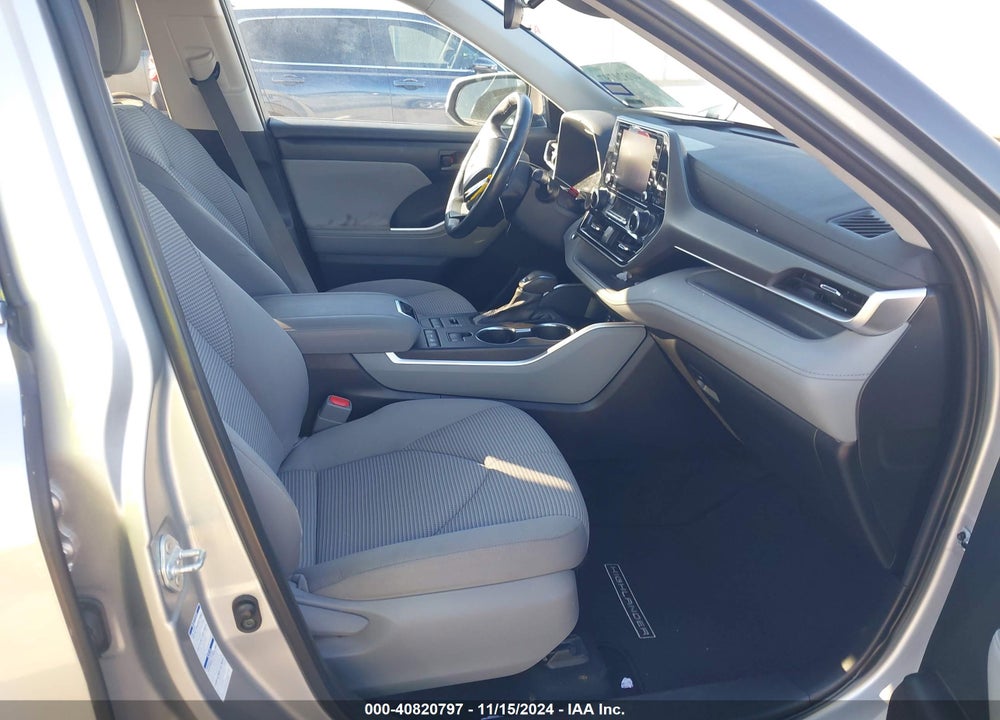 2022 TOYOTA HIGHLANDER LE VIN: 5TDBZRBH8NS579524