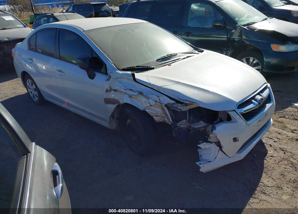 2013 SUBARU IMPREZA 2.0I VIN: JF1GJAA65DH003381