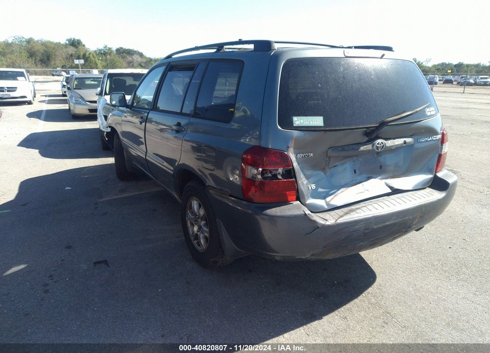 2005 TOYOTA HIGHLANDER V6 VIN: JTEDP21A750091254