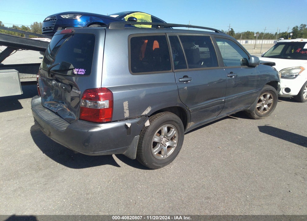 2005 TOYOTA HIGHLANDER V6 VIN: JTEDP21A750091254