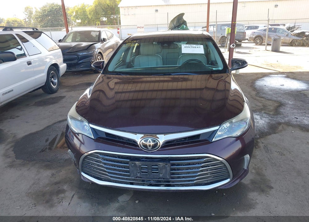 2016 TOYOTA AVALON LIMITED VIN: 4T1BK1EB0GU236696