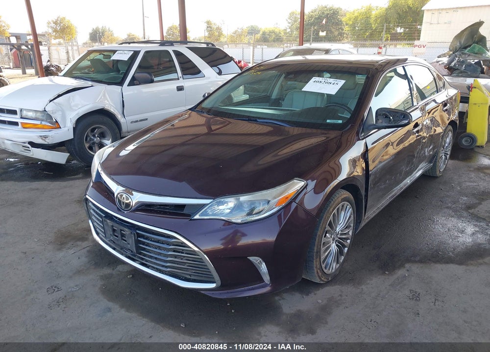 2016 TOYOTA AVALON LIMITED VIN: 4T1BK1EB0GU236696