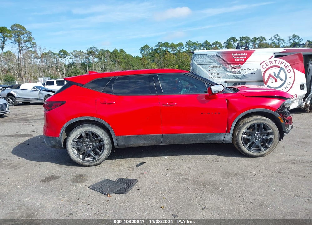2021 CHEVROLET BLAZER FWD 1LT VIN: 3GNKBBRA1MS538559