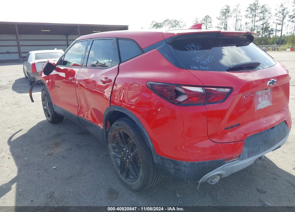 2021 CHEVROLET BLAZER FWD 1LT VIN: 3GNKBBRA1MS538559