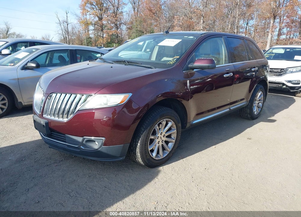 2011 LINCOLN MKX VIN: 2LMDJ8JKXBBJ23173