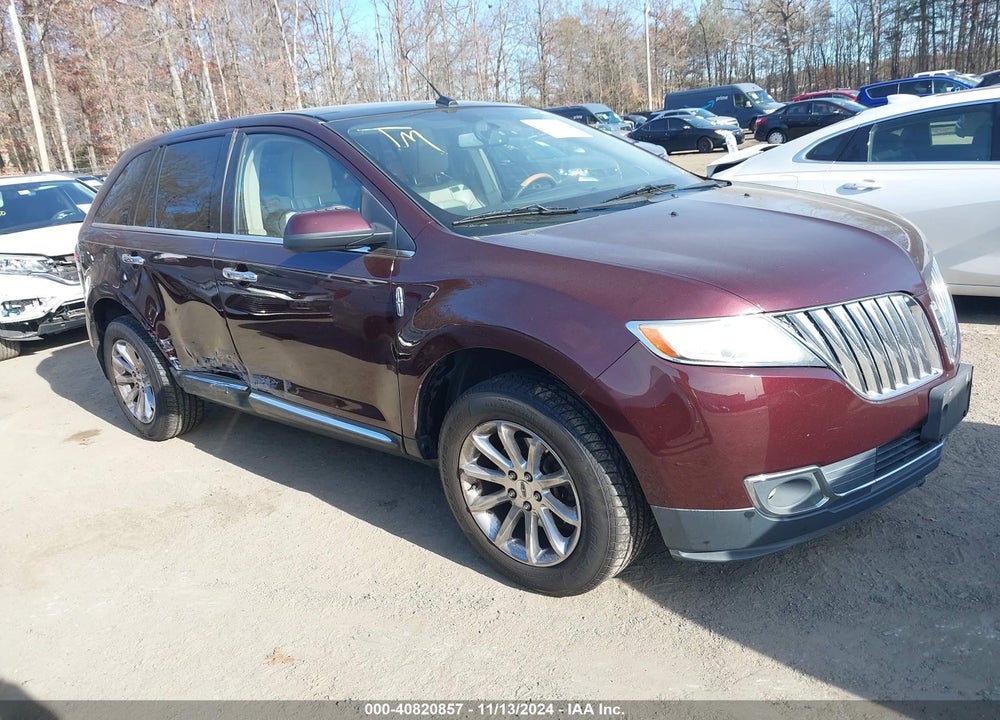 2011 LINCOLN MKX VIN: 2LMDJ8JKXBBJ23173