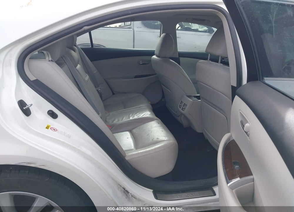2012 LEXUS ES 350 VIN: JTHBK1EGXC2475984