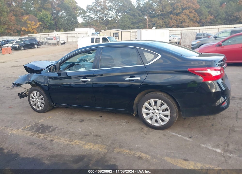 2019 NISSAN SENTRA S VIN: 3N1AB7AP7KY352927