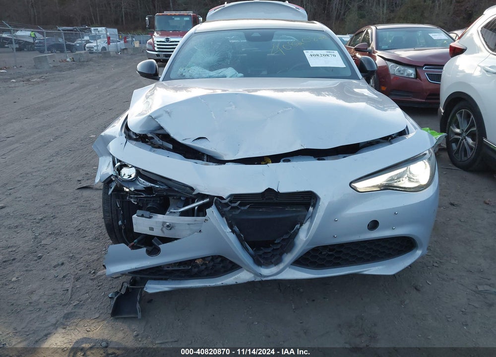 2020 ALFA ROMEO GIULIA TI AWD VIN: ZARFANBN7L7636767