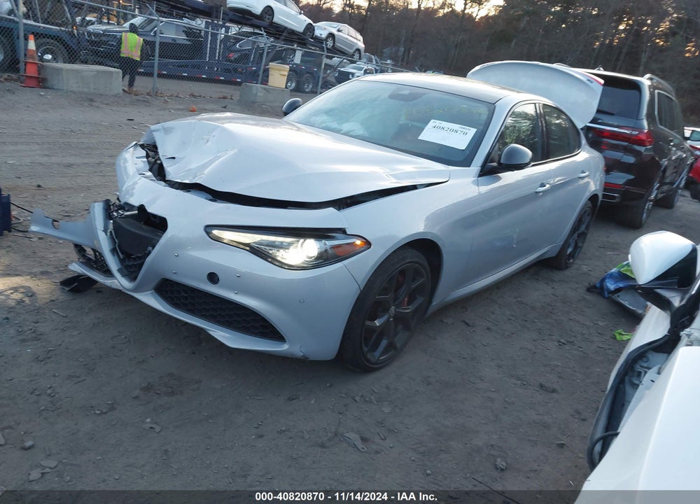 2020 ALFA ROMEO GIULIA TI AWD VIN: ZARFANBN7L7636767