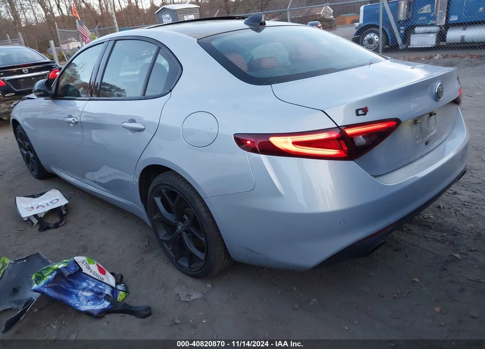 2020 ALFA ROMEO GIULIA TI AWD VIN: ZARFANBN7L7636767