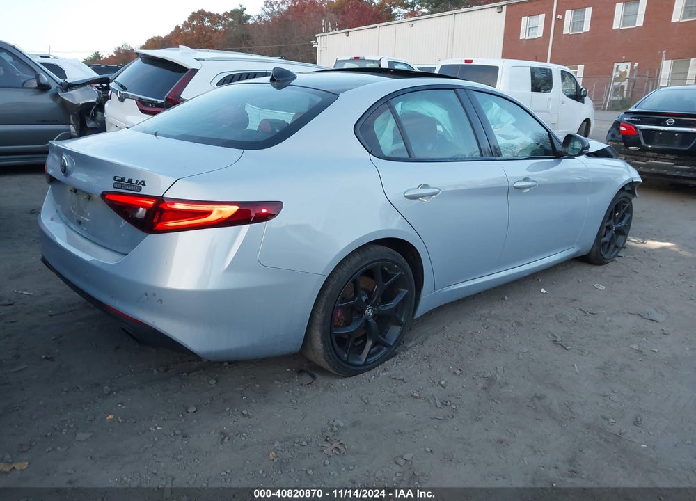 2020 ALFA ROMEO GIULIA TI AWD VIN: ZARFANBN7L7636767