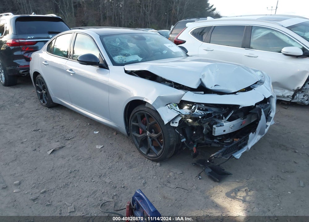 2020 ALFA ROMEO GIULIA TI AWD VIN: ZARFANBN7L7636767