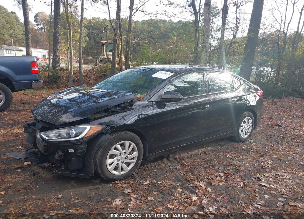 2018 HYUNDAI ELANTRA SE VIN: 5NPD74LF6JH389347