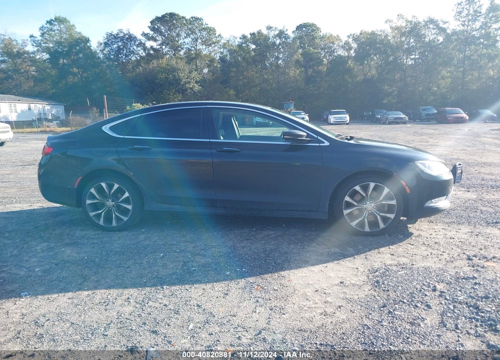 2015 CHRYSLER 200 C VIN: 1C3CCCCB5FN650879