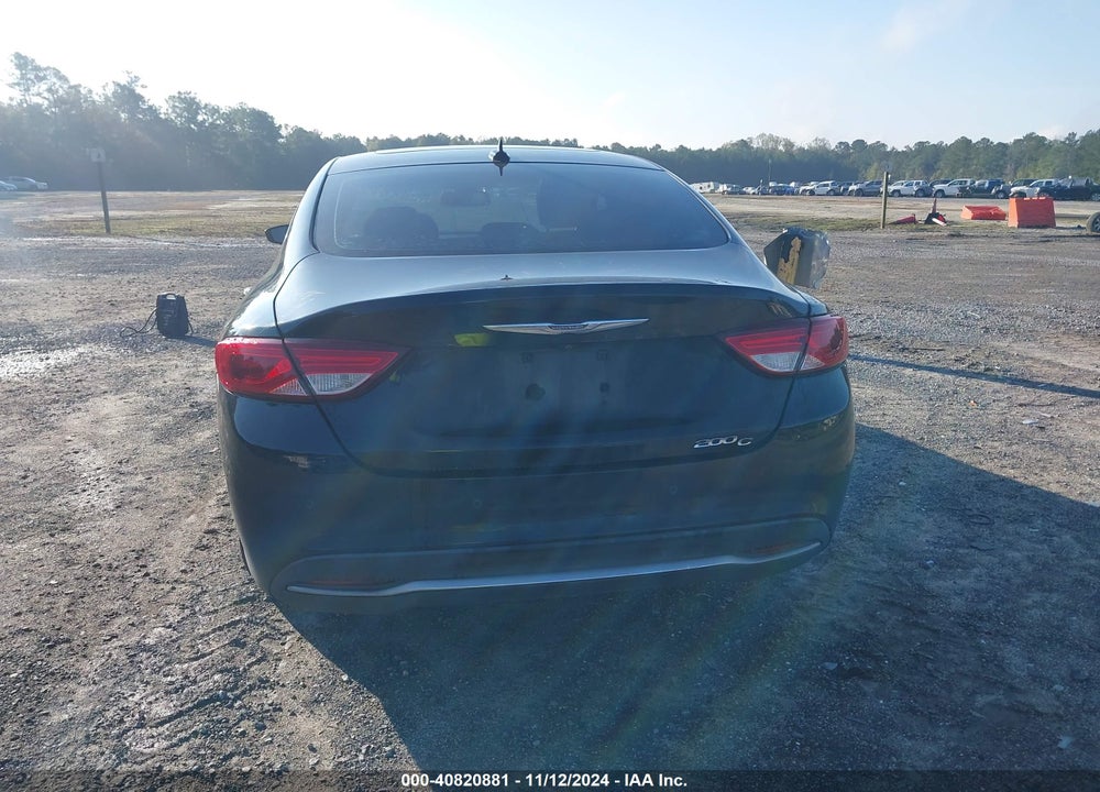 2015 CHRYSLER 200 C VIN: 1C3CCCCB5FN650879